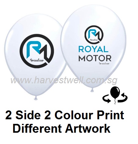 Balloon Printing 1 Side 2 Colour